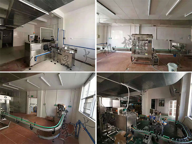 全自動醬料灌裝機械設備案例